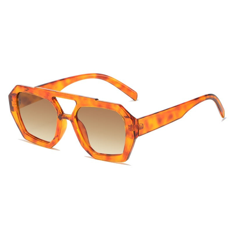 Gafas de sol de PC de doble vigas cuadradas al por mayor